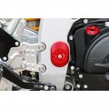 CNC Racing Swingarm plugs for Aprilia RSV4 / Tuono V4 models